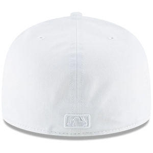 New York Yankees New Era Primary Logo Basic 59FIFTY Fitted Hat - White