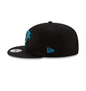 Carolina Panthers New Era 9FIFTY Adjustable Hat - Black