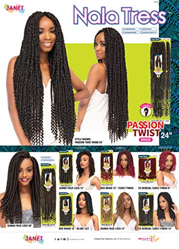 JANET COLLECTION PASSION TWIST BRAID 24