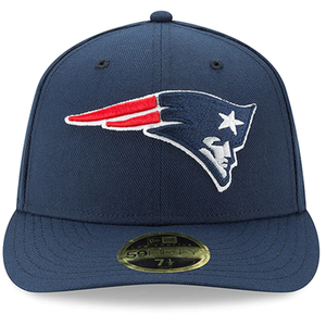 New England Patriots New Era Omaha Low Profile 59FIFTY Fitted Hat - Navy