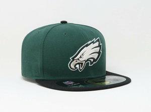 Philadelphia Eagles New Era 59FIFTY Fitted Hat - Midnight Green