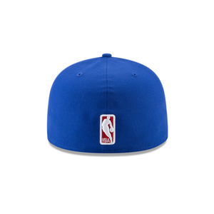 Detroit Pistons New Era Official Team Color 59FIFTY Fitted Hat - Royal