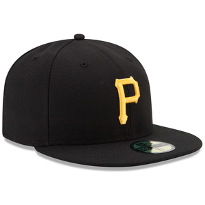 Pittsburgh Pirates New Era Game Authentic Collection 59FIFTY Fitted Hat - Black