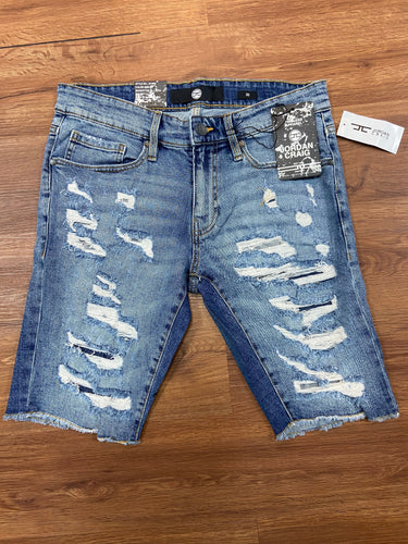 JORDAN CRAIG TULSA DENIM SHORTS (MED. BLUE)