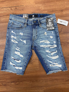 JORDAN CRAIG LAFAYETTE DENIM SHORTS (MED. BLUE)