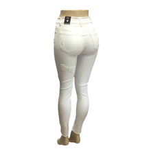 Load image into Gallery viewer, REDFOX WHITE DISTRESSED JEANS (PA0434)