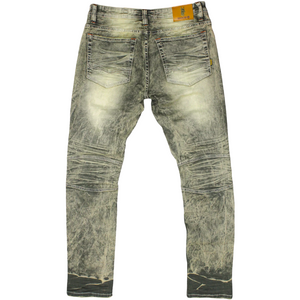 MAKOBI ATRANI DENIM JEANS - OLIVE (M1785)