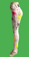 Load image into Gallery viewer, RedFox High Waist Ruby Wash Splatter Jeans PA0509