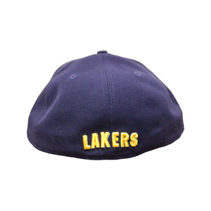 Los Angeles Lakers New Era 59FIFTY Fitted Hat - Purple/Cream