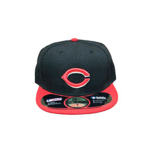 Load image into Gallery viewer, Cincinnati Reds New Era ACPERF Black/Red