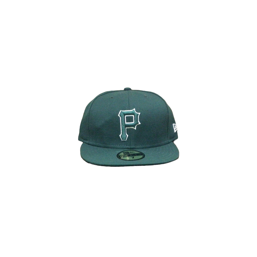 Pittsburgh Pirates New Era Game Authentic Collection 59FIFTY Fitted Hat- Green