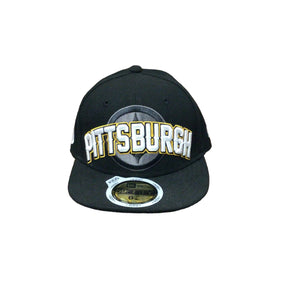 Pittsburgh Steelers New Era 59FIFTY Cap Hat Black Fitted NFL Steel City