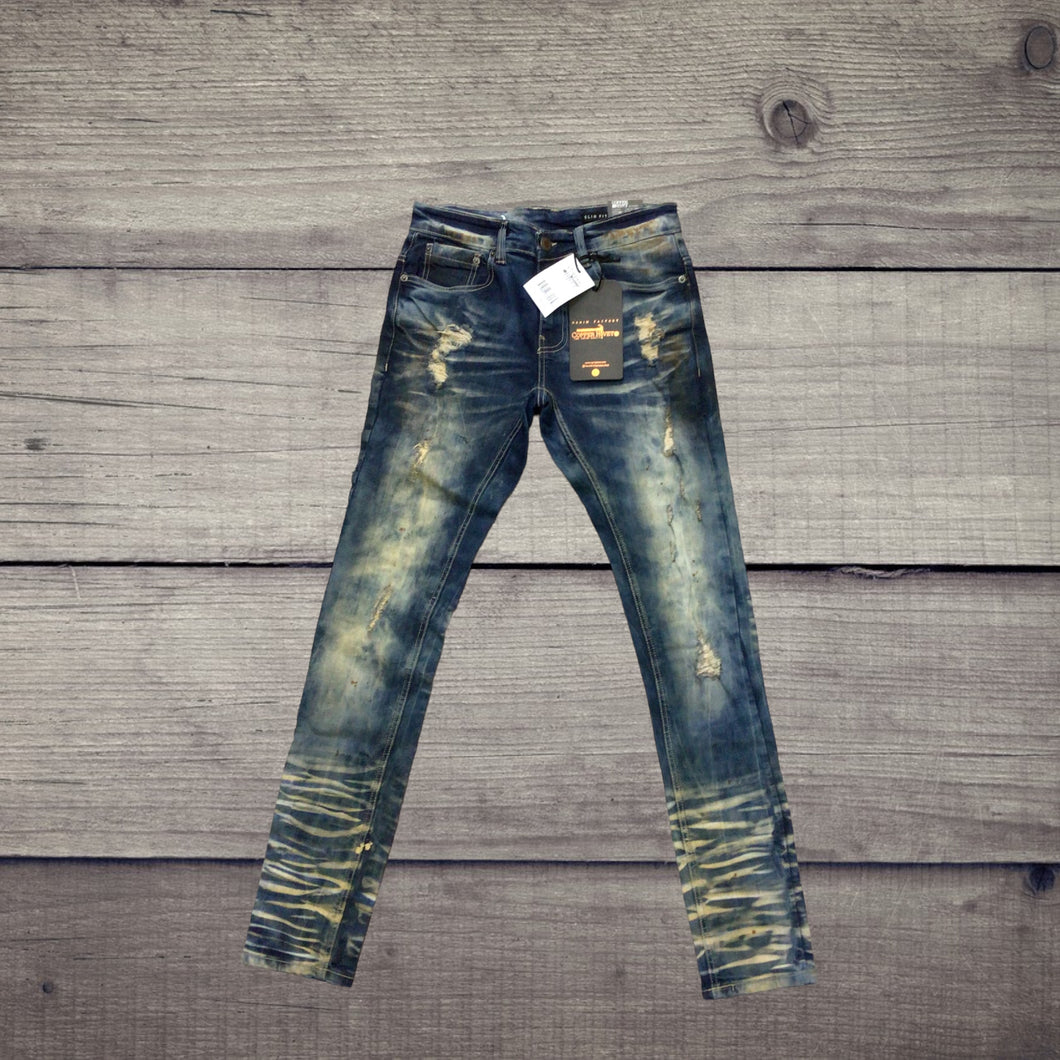 COPPER RIVET ANTIQUE WASH JEAN (033033)