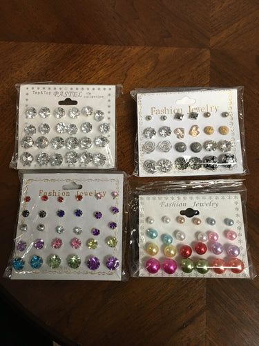 EARRING (STUD) 12pk
