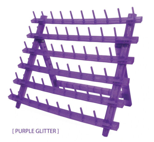 BTL BRAIDING RACK(GOLD GLITTER-PURPLE)