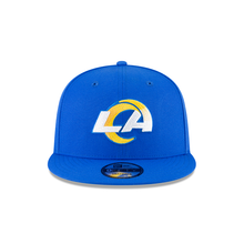 Load image into Gallery viewer, Los Angeles Rams New Era Official 9FIFTY Snapback Adjustable Hat