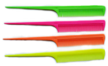 NEON RAT TAIL COMB