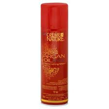 CREME OF NATURE REPLENISHING SHEEN SPRAY w/ ARGAN OIL