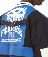 Load image into Gallery viewer, SMOKE RISE COLOR BLOCK FASHION VARSITY JACKET (ROYAL BLUE)