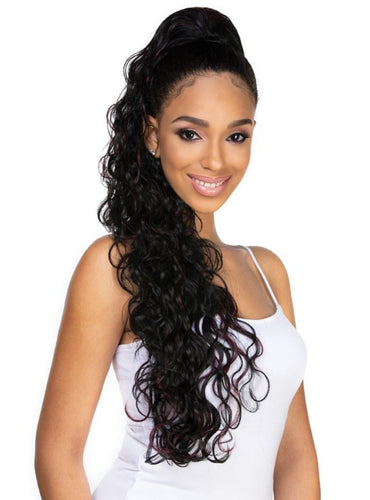 HARLEM 125 SAMBA 163 DRAWSTRING PONYTAIL WAVE