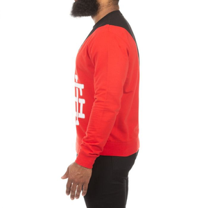 HUSTLE GANG STEADFAST LS KNIT (BLACK)