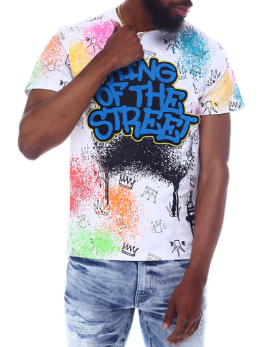 MEN CREATE 2MRW  KING OF THE STREET T-SHIRT