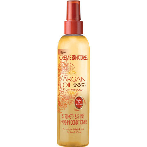 CREME OF NATURE w/ ARGAN OIL STRENGTH & SHINE LEAVE IN CONDITIONER