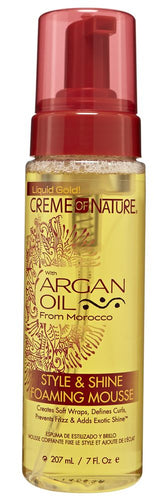 CREME OF NATURE STYLE & SHINE MOUSSE