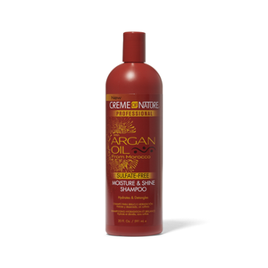 CREME OF NATURE w/ ARGAN OIL SULFATE FREE MOISTURE & SHINE SHAMPOO