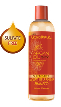 Load image into Gallery viewer, CREME OF NATURE w/ ARGAN OIL SULFATE FREE MOISTURE &amp; SHINE SHAMPOO