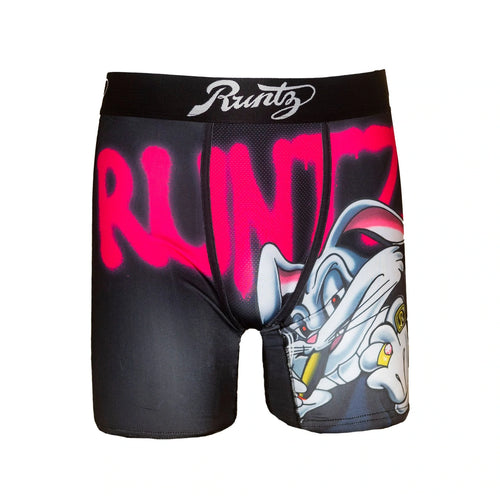 RUNTZ PAIDBOY BUNNY UNDERWEAR (BLACK)