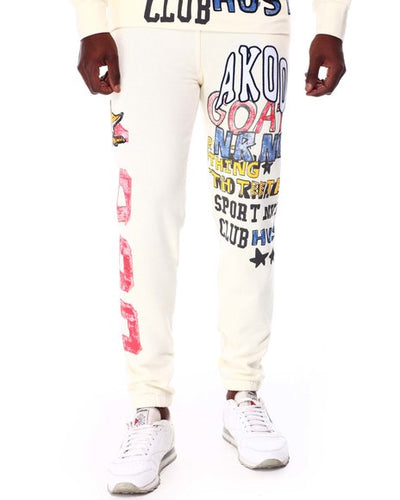 AKOO UPPER DECK JOGGER (WHISPER WHITE)