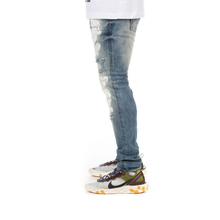 Load image into Gallery viewer, HUSTLE GANG WHOLE MOOD JEAN (FORTE WASH)