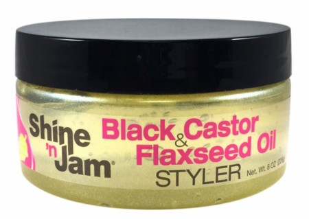 AMPRO GEL BLACK CASTOR&FLAXSEED 8oz