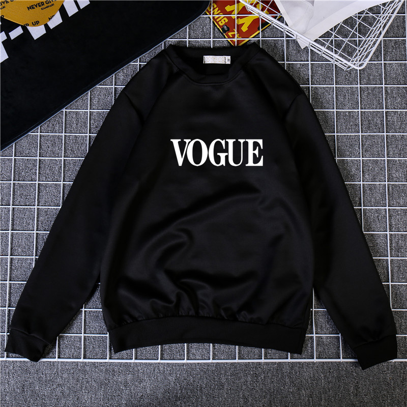 Women's Black VOGUE Crewneck (IN STORE NOW)