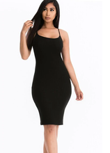 Load image into Gallery viewer, WOMEN&#39;S Ribbed Bodycon Dress