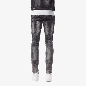 COPPER RIVET DARK GREY DESTRUCTION JEANS 933002