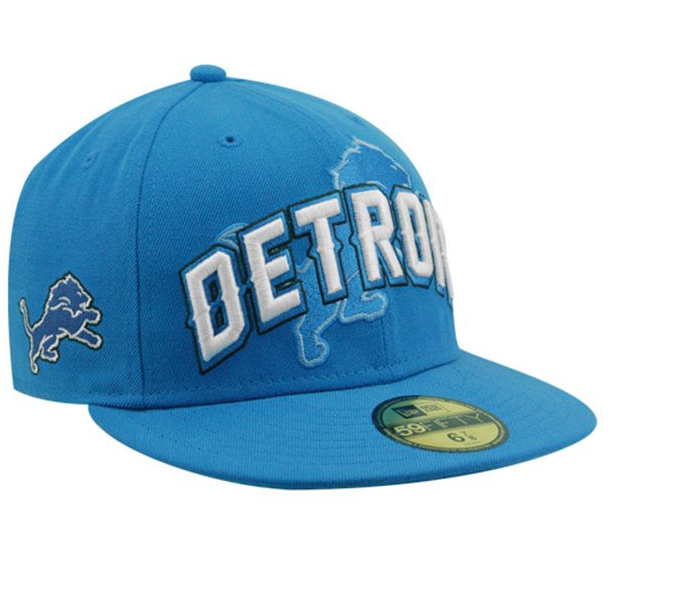 Detroit Lions New Era ONF Draft 59FIFTY Fitted Cap