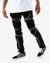 Load image into Gallery viewer, ETERNITY JEANS W/ GREY STRAPS