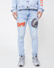 Load image into Gallery viewer, ETERNITY &quot;CHIEF&quot; DENIM JEANS (LIGHT WASH)