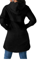 Load image into Gallery viewer, Women&#39;s Faith Black Hoodie