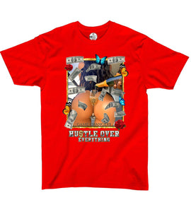 GAME CHANGERS "OVER EVERYTHING" T-SHIRT (RED)