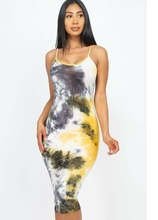 Load image into Gallery viewer, WOMEN&#39;S Tie Die Bodycon Dress