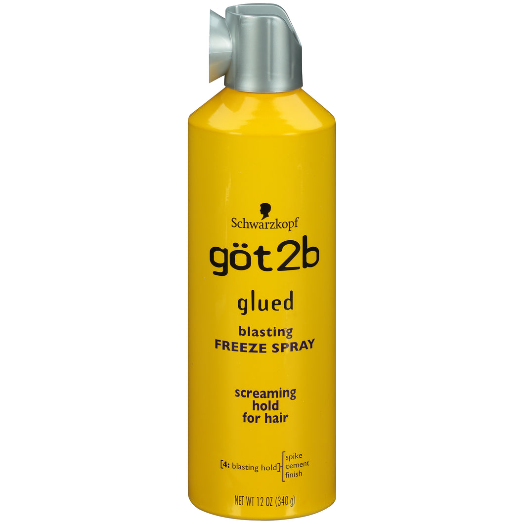 SCHWARZKOPF GOT 2B GLUED FREEZE SPRAY 12 OZ