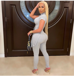 Women's 2pc Locomotive Style Set (Grey) IN STORES NOW !