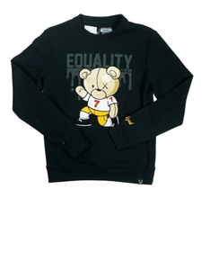 CIVILIZED 2195 "Kapernick Bear" Crewneck (Black)