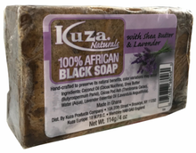 Load image into Gallery viewer, KUZA NATURALS 100% AFRICAN BLACK SOAP