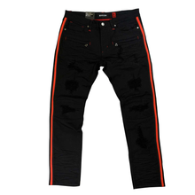 Load image into Gallery viewer, MAKOBI MAJORCA DENIM JEANS BLACK WASH (M1743)