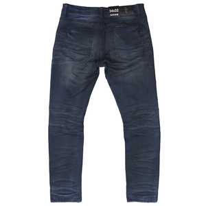 MAKOBI ATRANI DENIM JEANS - NAVY (M1785)