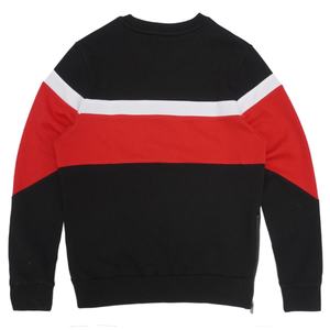 MAKOBI MONOGRAM CREWNECK M4392 (BLACK/RED)